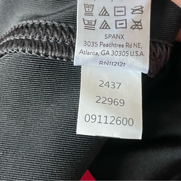 Spanx Black SPANXshape Faux Leather Leggings - 35739 - Picture 12 of 12